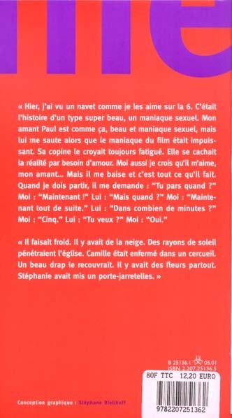 Quatrième de couverture