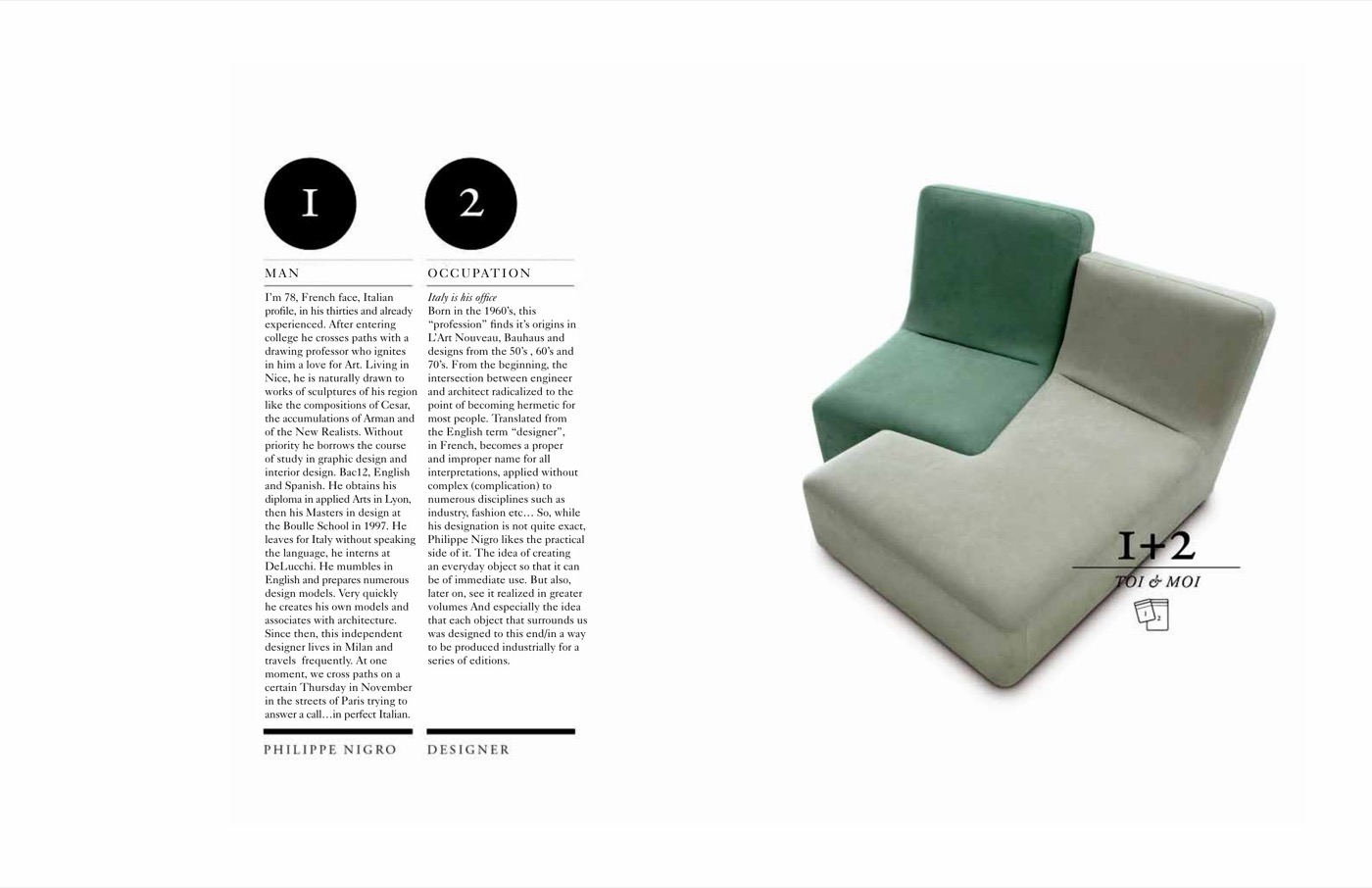 « Confluences », Philippe Nigro (Ligne Roset)